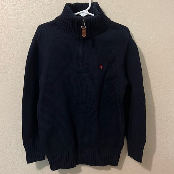 Boy’s Polo Ralph Lauren Half Zip Pullover Sweater Size 5 (EXCELLENT) - Picture 1 of 5